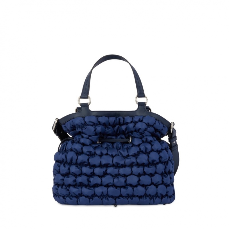 Lancel Premier Flirt M Bucket Tasche Damen Blau | VII6947IO