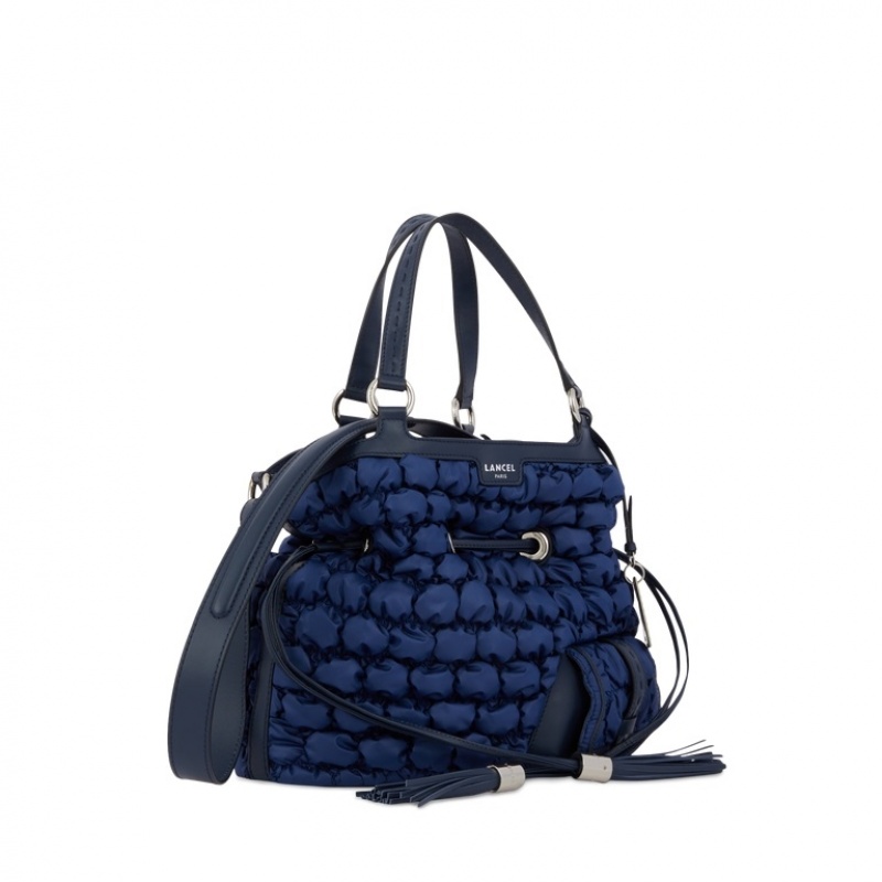 Lancel Premier Flirt M Bucket Tasche Damen Blau | VII6947IO