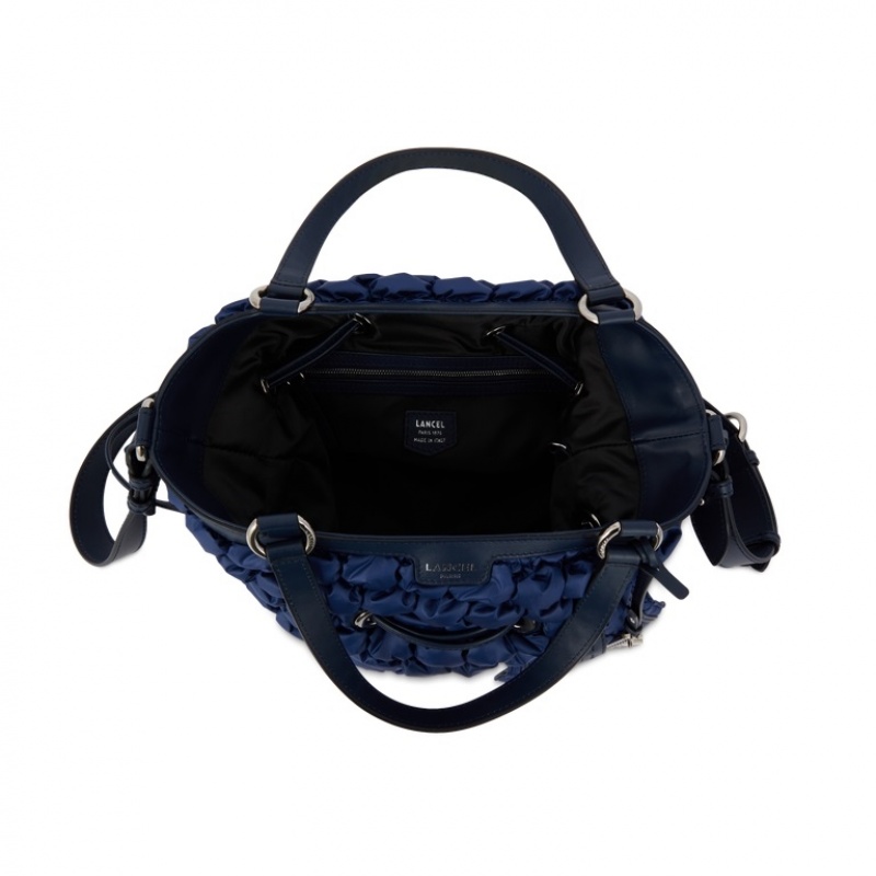 Lancel Premier Flirt M Bucket Tasche Damen Blau | VII6947IO