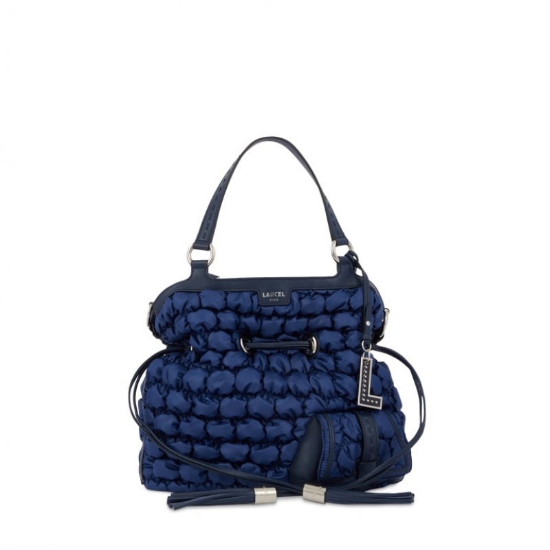 Lancel Premier Flirt M Bucket Tasche Damen Blau | VII6947IO