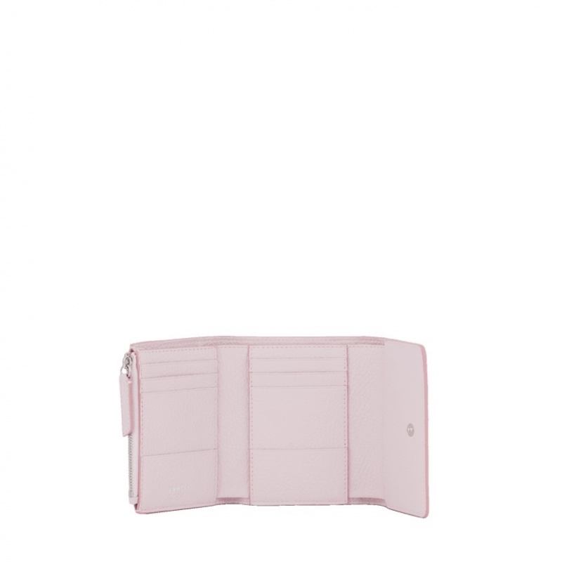 Lancel Premier Flirt M Flap Compact Geldbörse Damen Rosa | EWS3647JQ