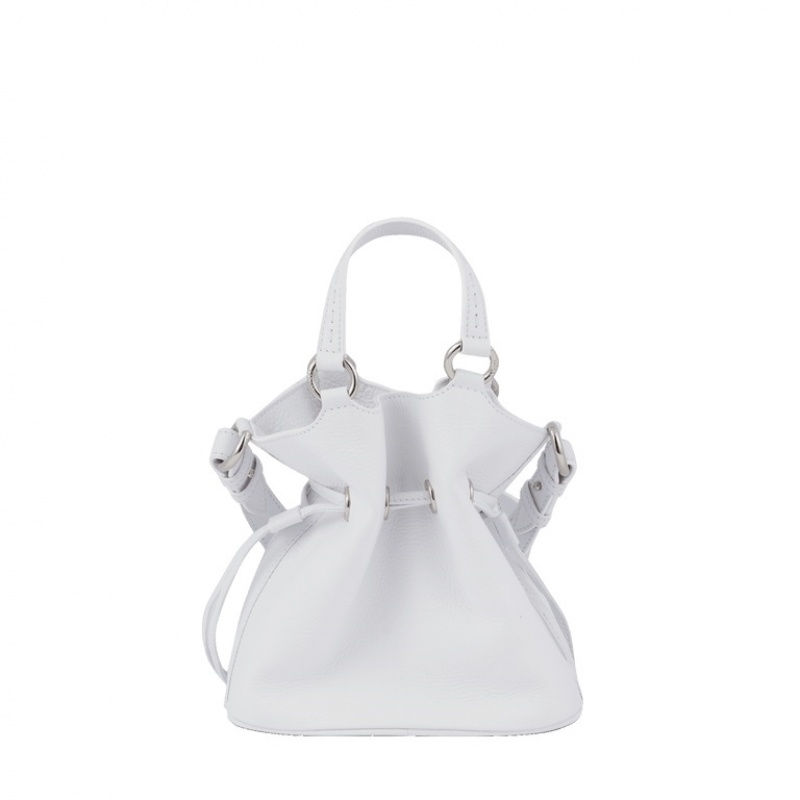 Lancel Premier Flirt S Bucket Tasche Damen Weiß | TVG9324ZV