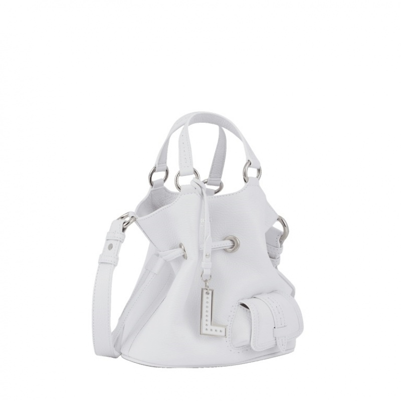 Lancel Premier Flirt S Bucket Tasche Damen Weiß | TVG9324ZV