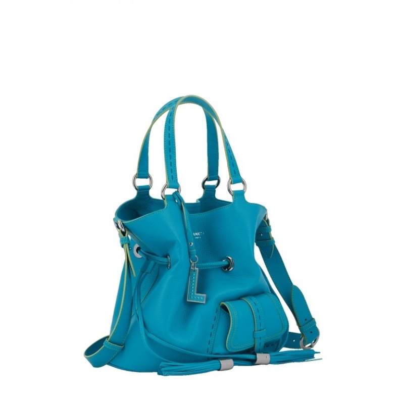 Lancel Premier Flirt S Bucket Tasche Damen Blau | DAO740SS