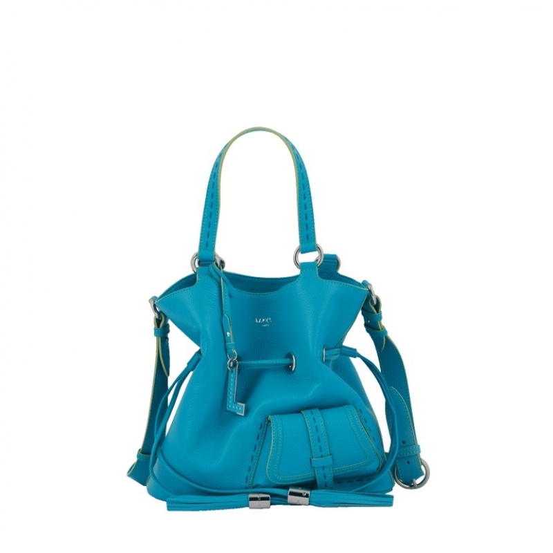 Lancel Premier Flirt S Bucket Tasche Damen Blau | DAO740SS