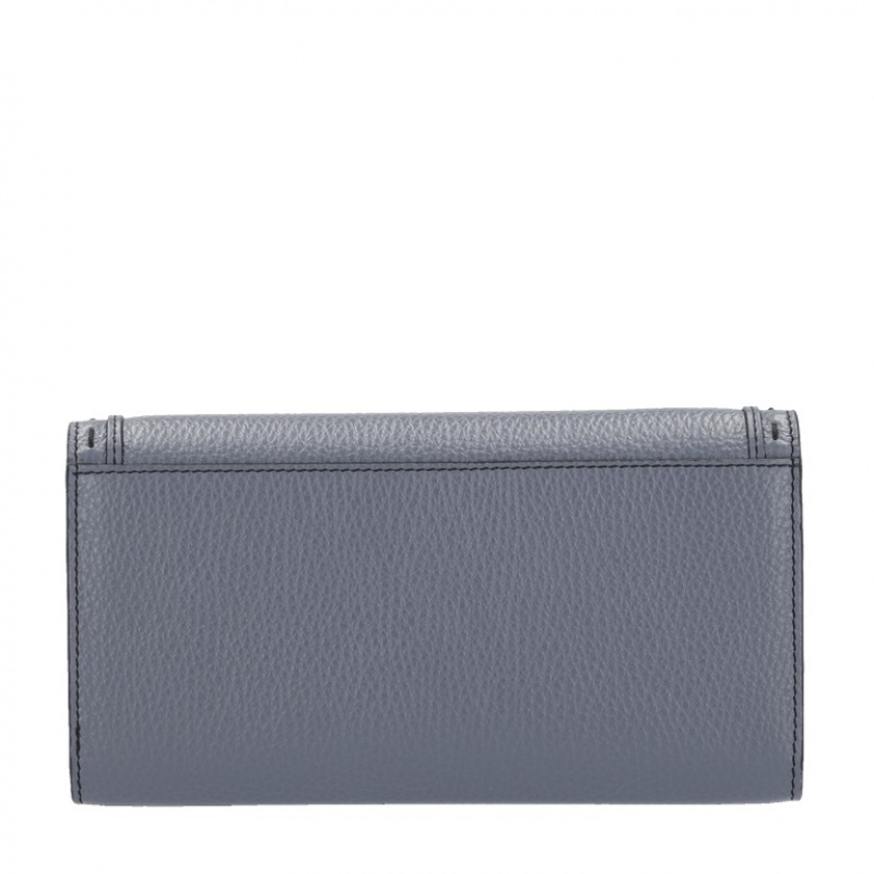 Lancel Premier Flirt Slim Flap Geldbörse Damen Grau | VOK3949DQ