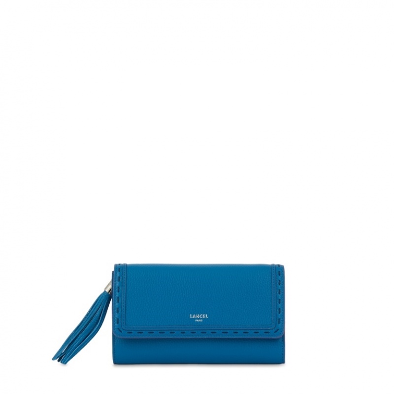 Lancel Premier Flirt Wallet Chain Unterarmtasche-Taschen Damen Tiefesblau | KLA8571QP