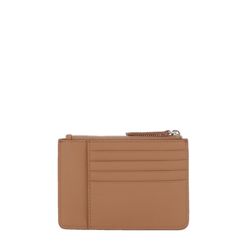 Lancel Rodeo L Zip Kartenhülle Damen Braun | IKT3561KS