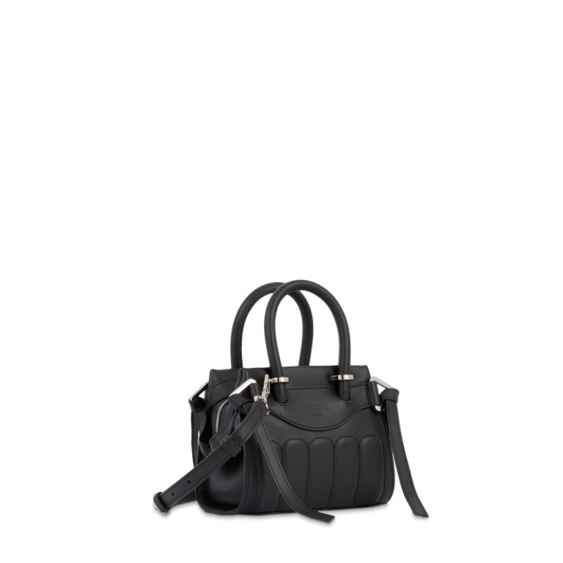 Lancel Rodeo Mini Zip Carryall Handtasche Damen Schwarz | XKK3961CT