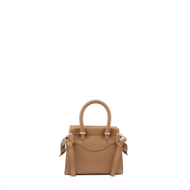 Lancel Rodeo Mini Zip Carryall Handtasche Damen Braun | PQC9951UB