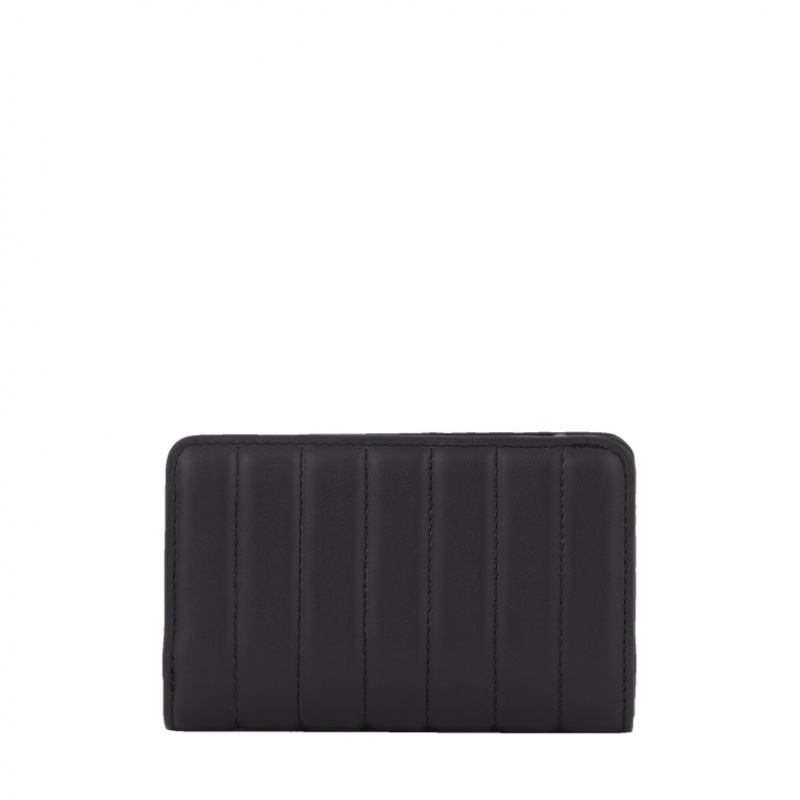 Lancel Rodeo Rectangular Zip Compact Geldbörse Damen Schwarz | LWP352ZC