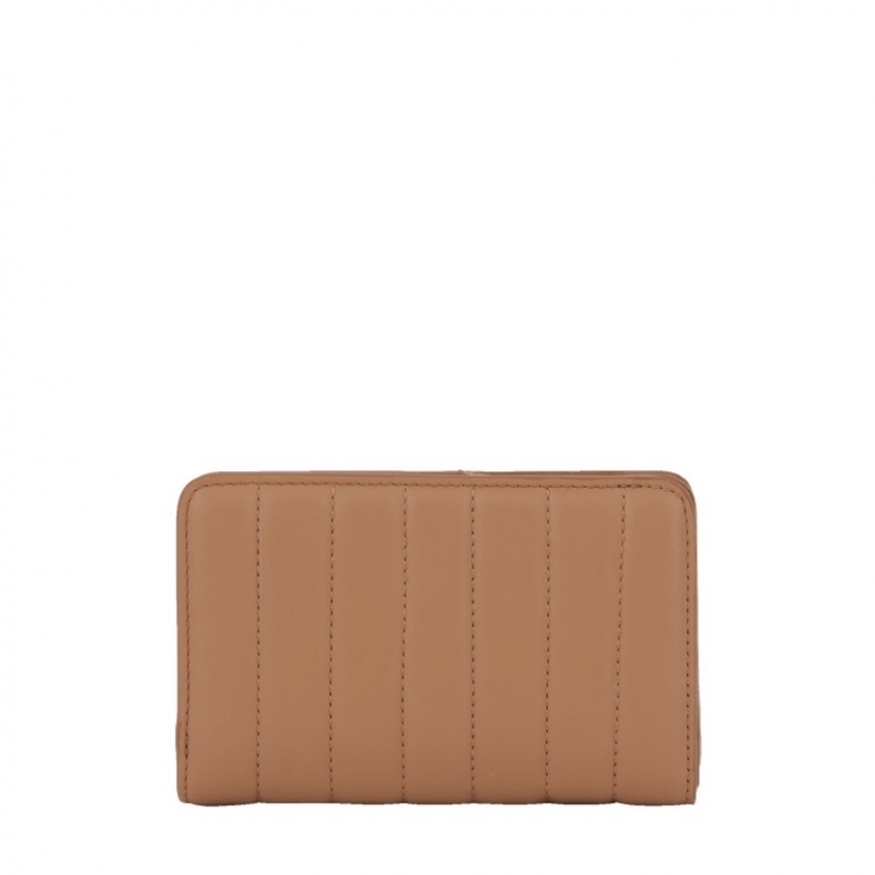 Lancel Rodeo Rectangular Zip Compact Geldbörse Damen Braun | KLS4815NK