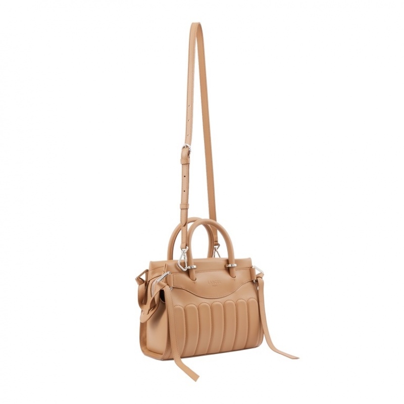 Lancel Rodeo S Zip Carryall Handtasche Damen Braun | FRM927WE