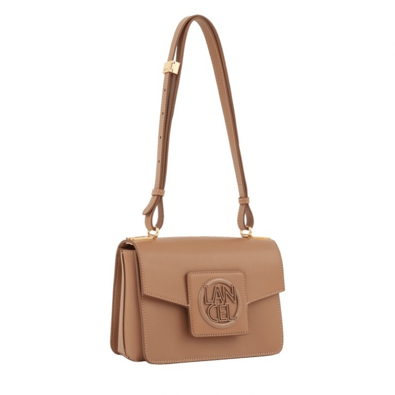 Lancel Roxane Flap Schultertaschen Damen Braun | ORP1746EJ