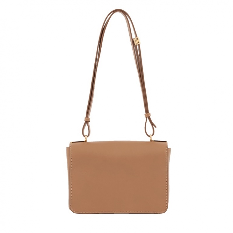 Lancel Roxane Flap Schultertaschen Damen Braun | ORP1746EJ