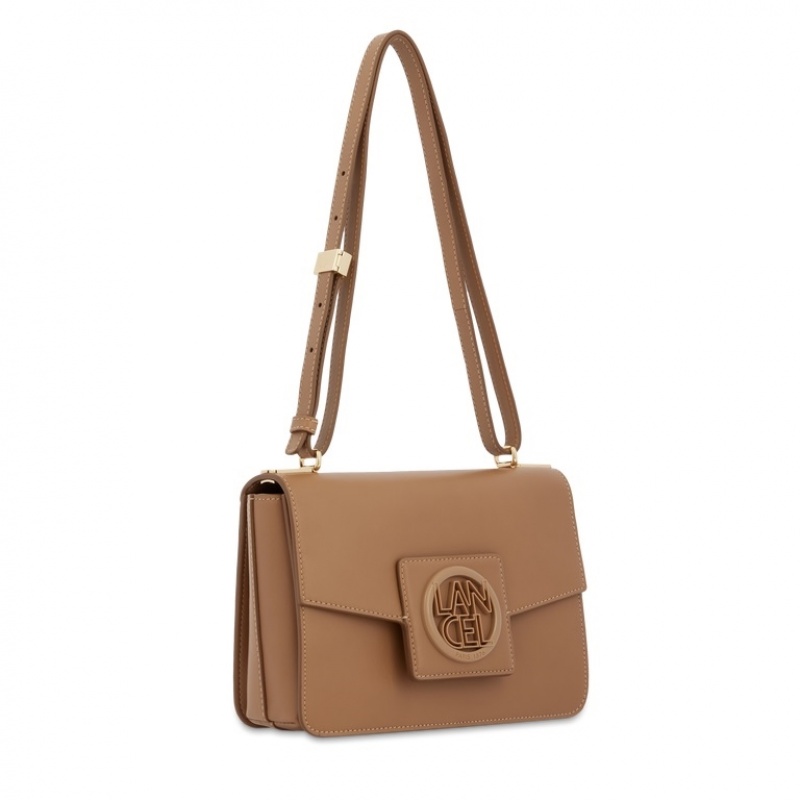 Lancel Roxane Flap Schultertaschen Damen Braun | TBC8543RW