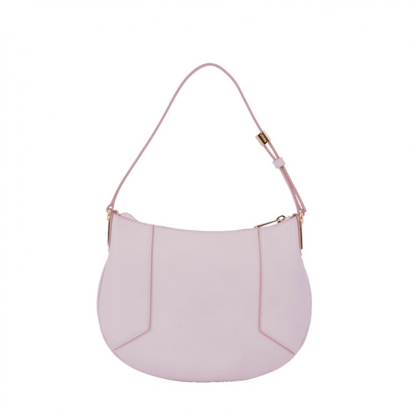 Lancel Roxane Mini Zip Hobo Tasche Damen Rosa | DZK2227XW