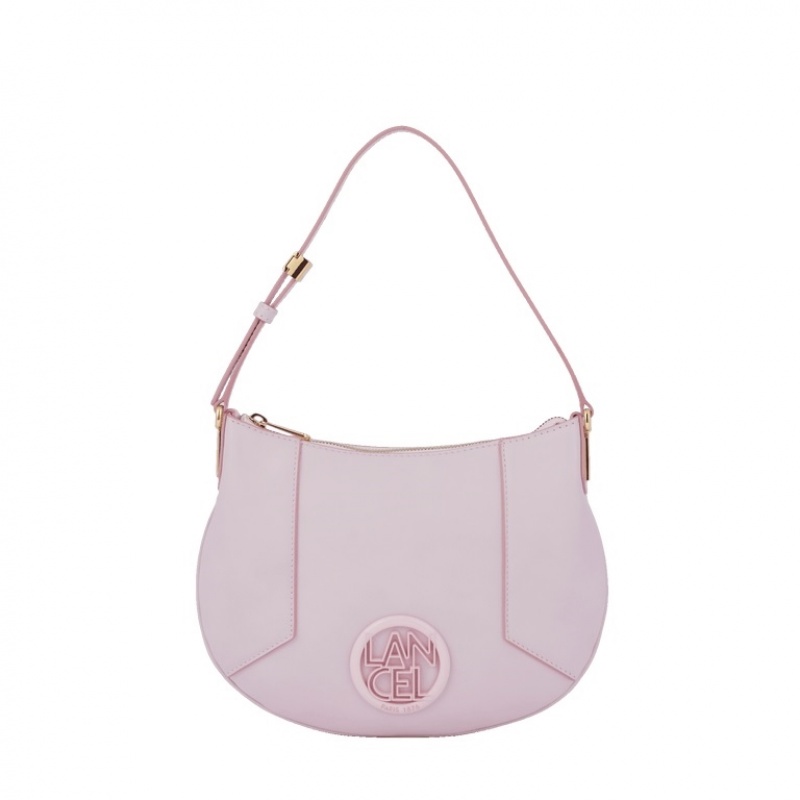 Lancel Roxane Mini Zip Hobo Tasche Damen Rosa | DZK2227XW