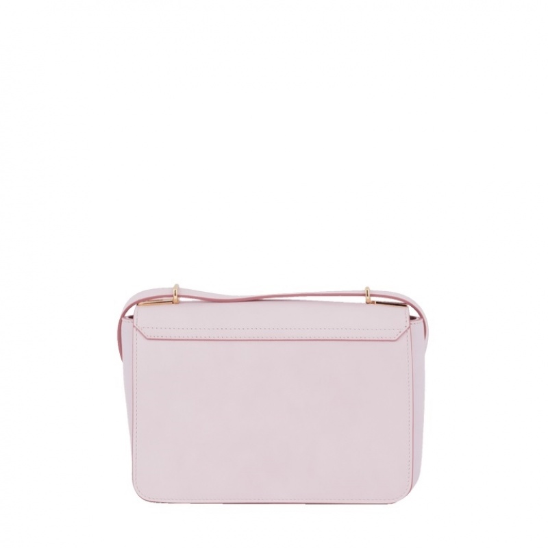 Lancel Roxane S Flap Schultertaschen Damen Rosa | LUV912CN