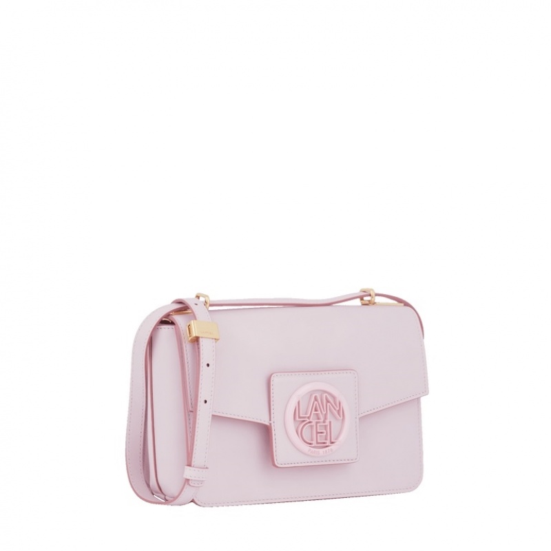 Lancel Roxane S Flap Schultertaschen Damen Rosa | LUV912CN