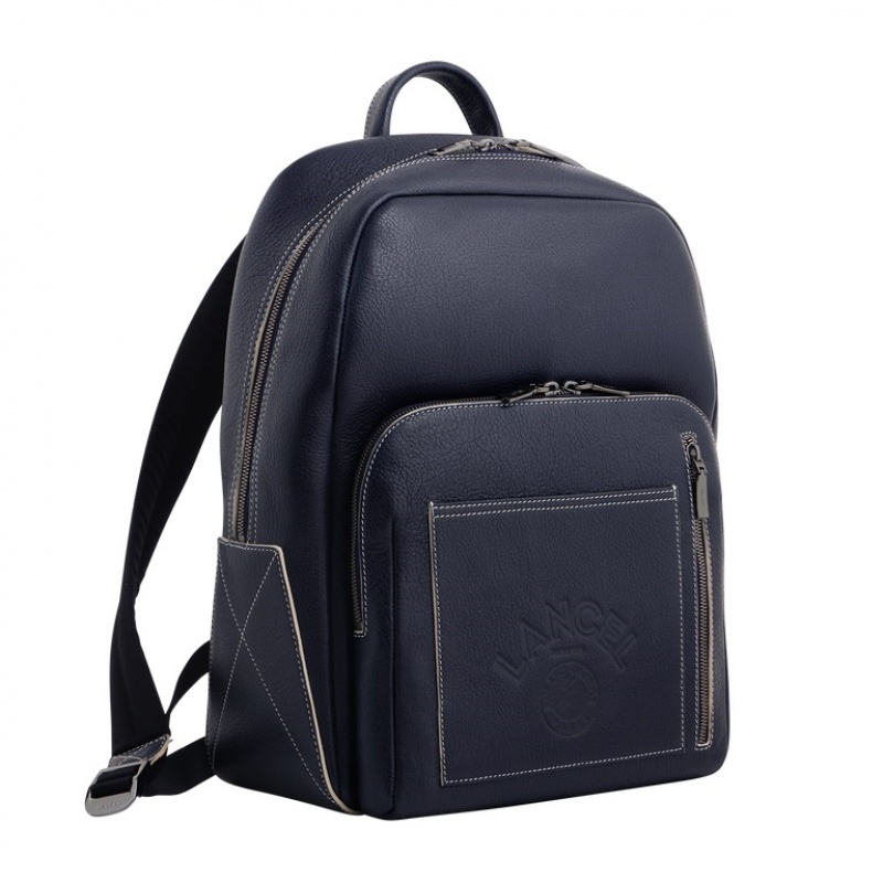 Lancel x Roland Garros S Rucksack Herren Blau | OQK278BR