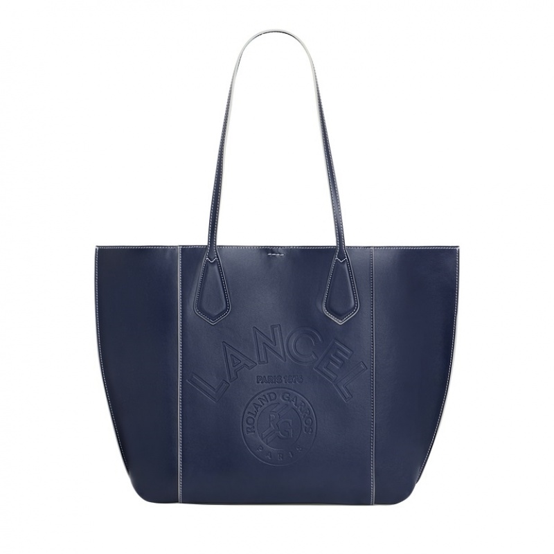 Lancel x Roland Garros Tragetaschen Damen Blau | ZFH7813IP